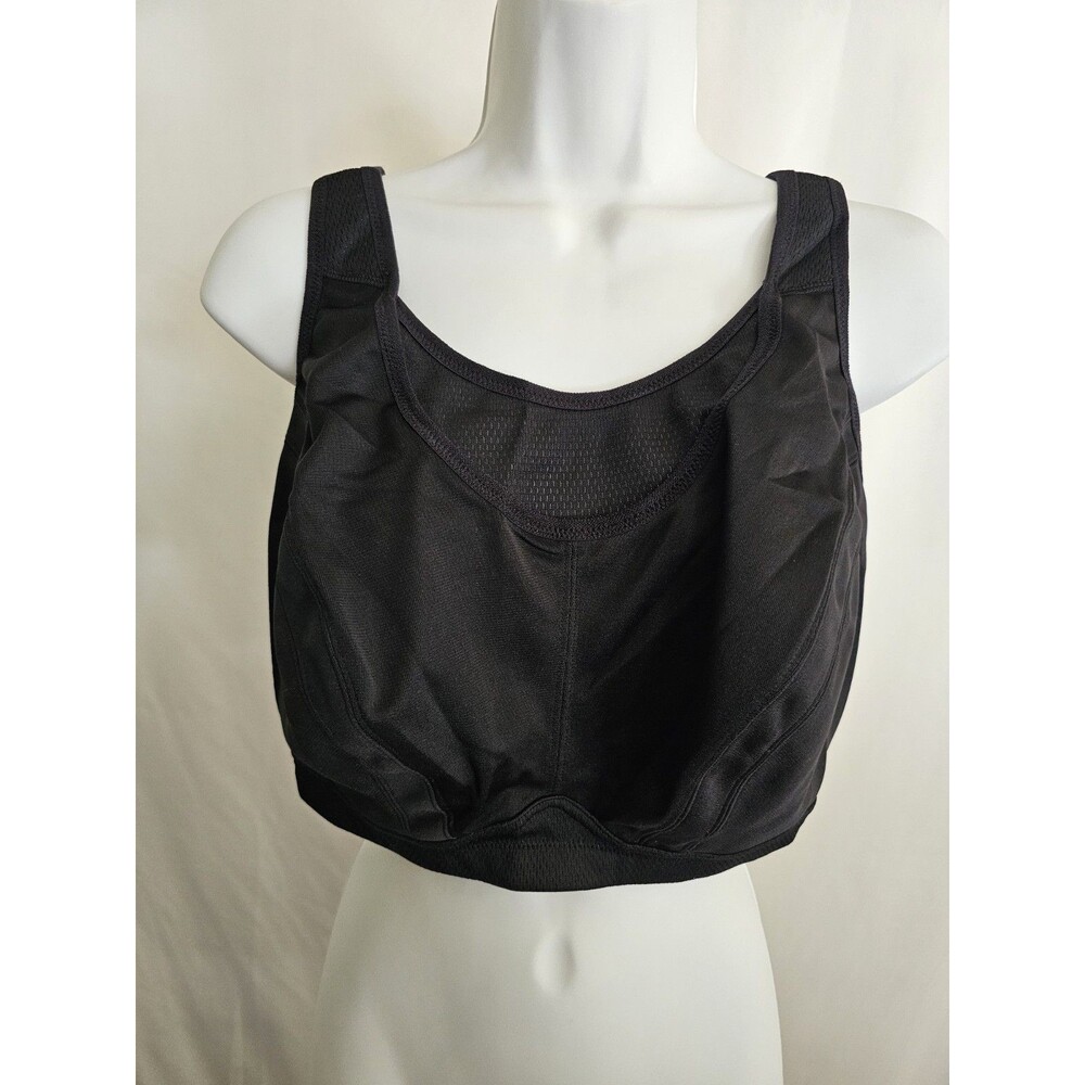 Wingslove Women’s Sports Bra 40G Black High Impact Full Coverage Support